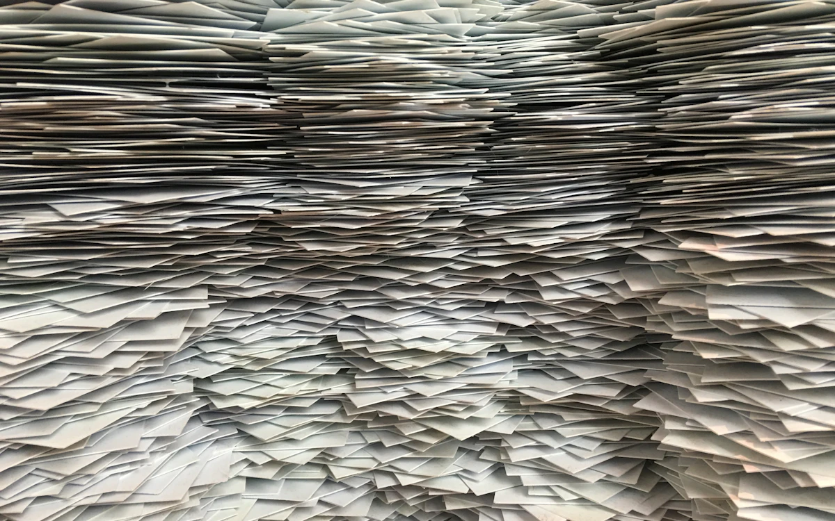 pile of papers