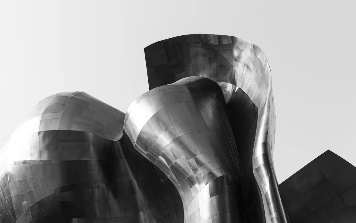 architectural photography of statue