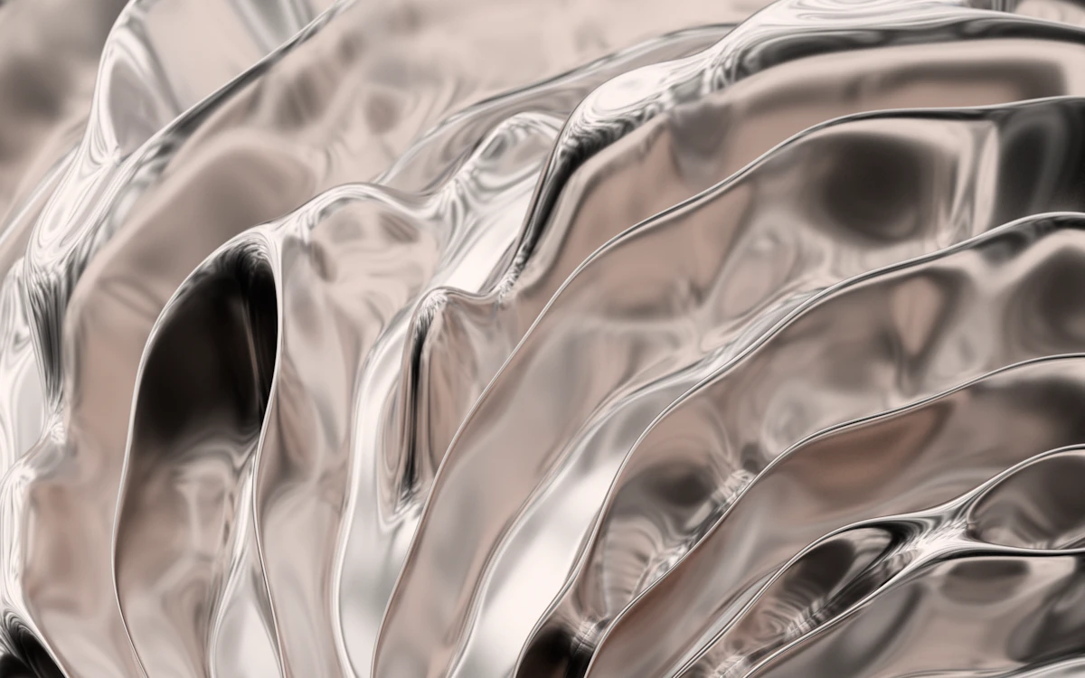 a close up view of a silver flower